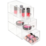Display Rack - Acrylic Stair Step with Stair Depth for Nail Polish