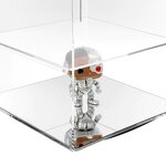 Acrylic Display Stand - Rotating Lockable Showcase Display Case