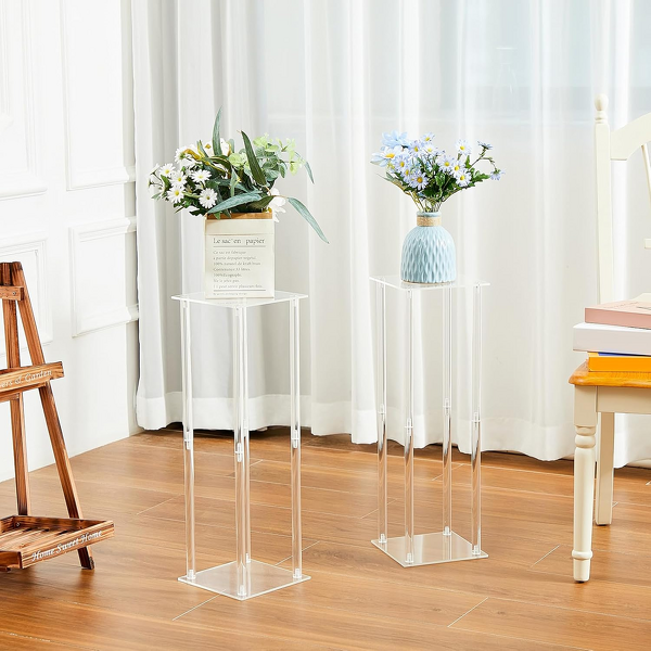 Flower Stand - New Acrylic Wedding Decoration Clear 40/60/80/100cm