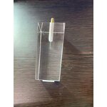 Acrylic Bench Legs - Modern Design Transparent Durable for Sofa Coffee Dining Table