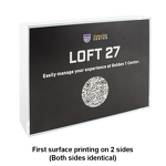 Acrylic Block - Custom Size Clear Artificial Style Plastic Material Printed