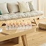 Flower Vase - Modern Design Clear Acrylic Rectangular Centerpieces for Wedding Decorations