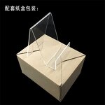 Display Stand - Transparent Acrylic Plastic Crafts for Bookstore Book Product Placement