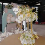 Flower Stand - Acrylic Transparent Bubble Removable 4 Size Wedding Table Centerpieces