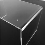 Shoe Display Holder - Custom Multi Tiers Clear Acrylic Single High Heel Rack Stand