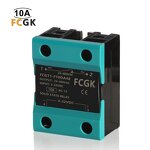 High Voltage Solid State Relay DCAC - 10A 24-480VAC Single Phase Flaps Cover