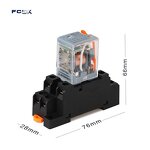 RYF08A-E Miniature Electromagnetic Relay - 30V DC 8 Pin Control 15A 250VAC High Power