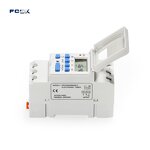 FCGK AHC-15A Digital Timing Programmable Time Switch - LCD Display DIN Rail Sealed