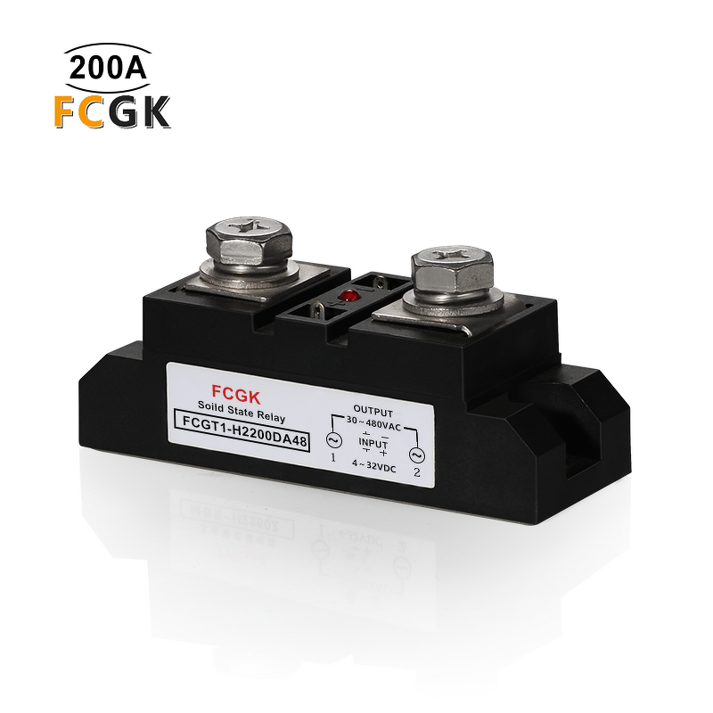 FCGK 200A High-Current Industrial Solid State Relay - DC 200A Control Miniature