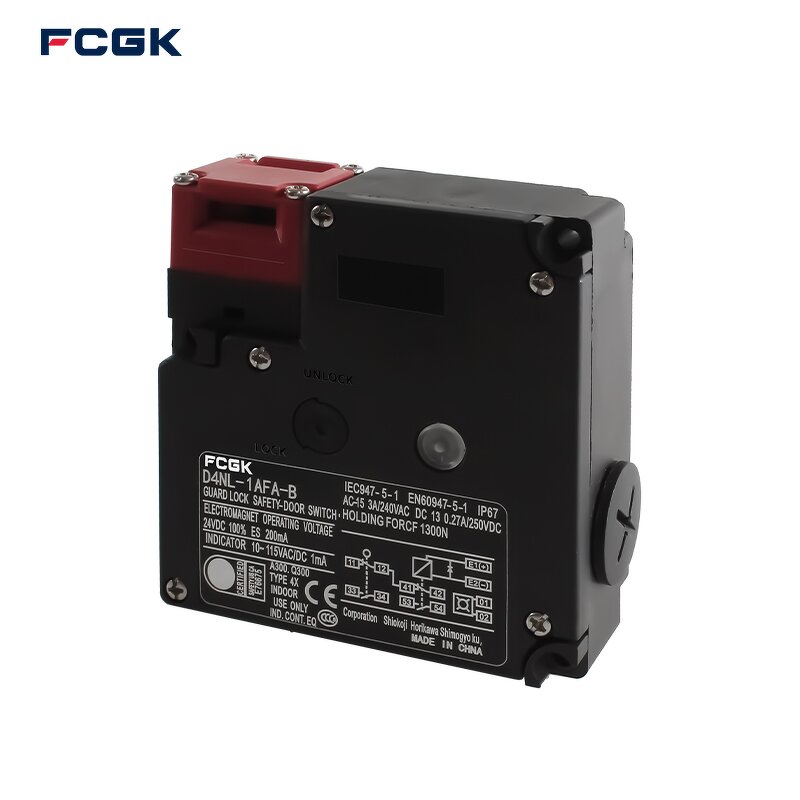 FCGK D4NL Small Electromagnetic Locking - IP67 Protection Door Security Switch OEM ODM