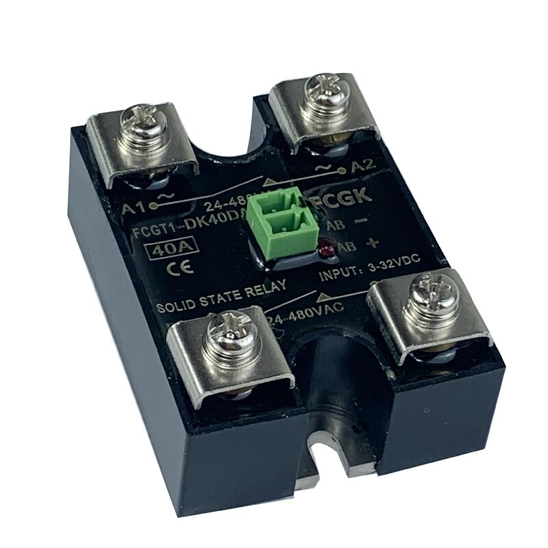 25A Dual Output High Power Solid State Motor Relay SSR - DC-AC Control Miniature Sealed