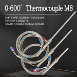 High Temperature Sensor Pt100 Thermocouple - 0-400 Degree K for Industrial Furnace