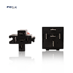JD1914 5-Pin 40A Auto Electromagnetic Relay - DC12V Wire Harness Socket for Car