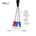 High Temperature Sensor Pt100 Thermocouple - 0-200 Degree for Industrial Furnace