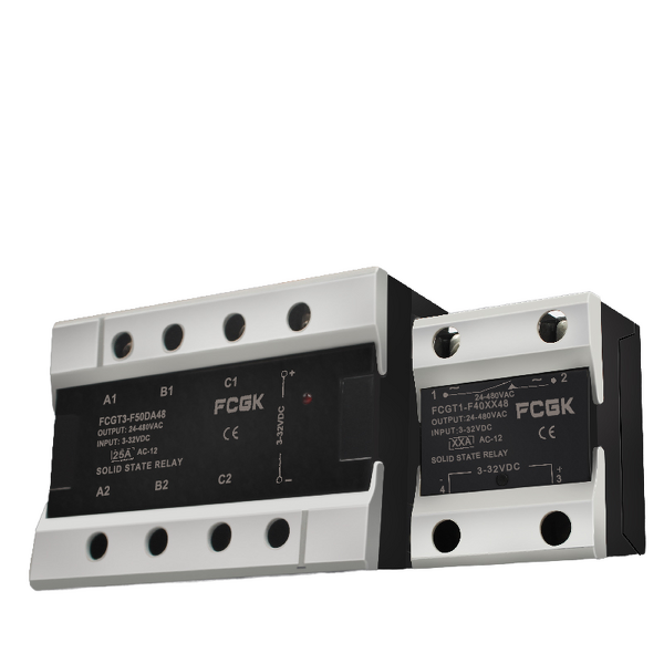 SSR-50DA Solid State Relay - DC to AC 50A 380VAC DIN Heatsink Miniature Sealed