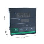 FCGK CHB902 Customizable Temperature Controller - Solid State Relay Output Thermocouple RS485