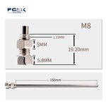 K Type High Temperature Thermocouple Sensor - 0-400 Degree 150mm for Industrial Furnace