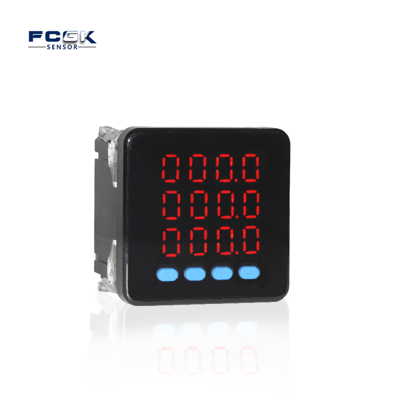 FCGK CKD4E3S4C LED Digital Display Multifunction Power Meter - 5A 380V Three Phase