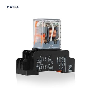 FCGK RYF08A2 Relay - 10A 250VAC 8 Pin Universal Intermediate Relay 14 Pin Socket