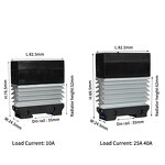 FCGK 40A AC Solid State Slim Relay SSR - 24V 220V DIN Module High Power Miniature