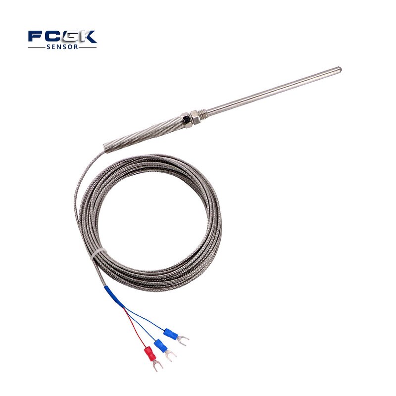 High Temperature Sensor Pt100 Thermocouple - 0-400 Degree K for Industrial Furnace