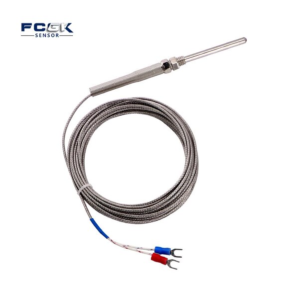 K Type Thermocouple High Temperature Sensor - 0-400 Degree 50mm for Industry Furnace