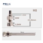 K Type Thermocouple High Temperature Sensor - 0-400 Degree 50mm for Industry Furnace