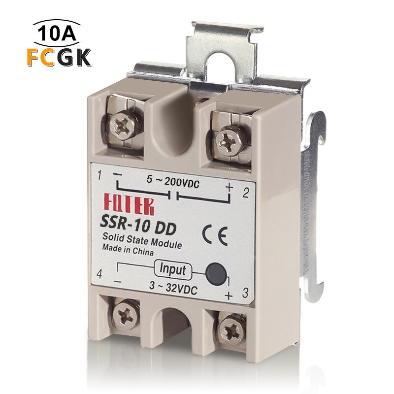 Fotek Type SSR 10DD Miniature Solid State Relay - DC to DC High Power Sealed