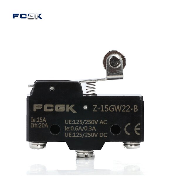 Z-15GW22-B Micro Switch with Short Hinge Roller Lever - CE Approved 10A Max. Current