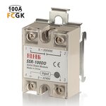 Fotek SSR 100DD Solid State Relay - Single Phase High Power Miniature DC-DC