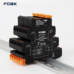 FCGK 280VAC Slim SSR Solid State Relay - DC to AC 41F-1Z-DA C2 5-24V 2A/6A