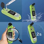 Portable Brix Meter - MesuLab Hand Held Handheld Laboratory Refractive Index Digital