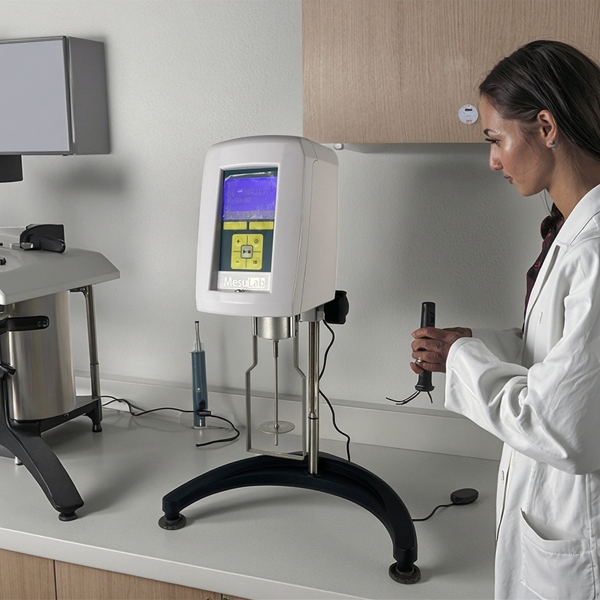 Glue Viscosity Meter - MesuLab ME-DV Lab Asphalt Rotational Chocolate Digital for Bitumen