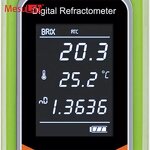 Portable Brix Meter - MesuLab Hand Held Handheld Laboratory Refractive Index Digital
