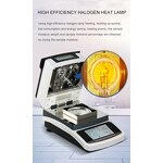 Lab Humidity Analyzer - MesuLab CE Certificate Scales Analyser Halogen Moisture Content