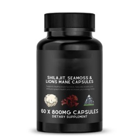 Shilajit Capsule Manufacturer - Wholesale Sea Moss Ashwagandha for Men