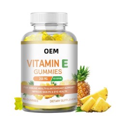 Vitamin E Gummies Factory - Eye Skin Immunity Gluthathione Supplement