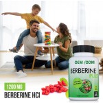 Berberine Capsules Manufacturer - Support Custom 1000mg Herbal Extract