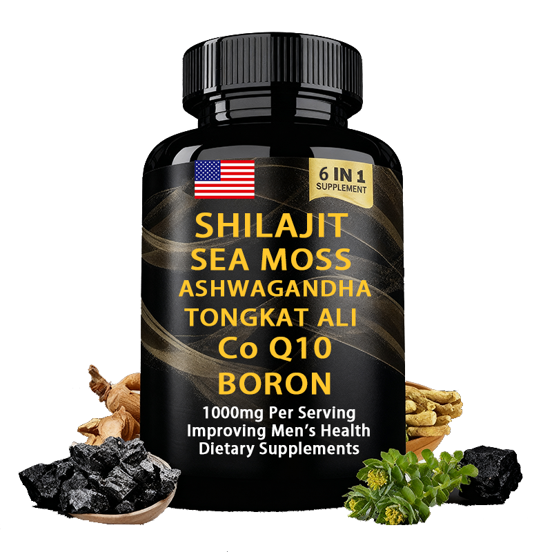 Shilajit Capsule Factory - Wholesale Sea Moss Tongkat Ali Men Performance
