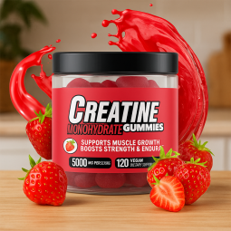 Creatine Gummy Factory - Wholesale Monohydrate Strawberry Sport Energy