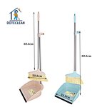 Broom and Dustpan Set - Sweeping Tooth Stick Stainless Steel Material