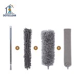 Furniture Cleaning Duster Set - Microfiber Telescopic Handle Replaceable Head