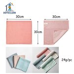 Microfiber Cleaning Cloth - Super Absorbent Fish Scale Soft Family Glass Stain Removing