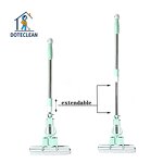 Floor Cleaner - Rolling and Self Squeezing Telescopic Handle Magic Sponge PVA Mop