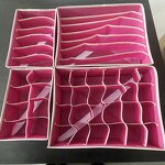 Storage Box - New Thickened Newly Upgraded Fabric Non Woven Grid