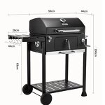 BBQ Barbecue Grills - Outdoor Garden Camping Party Iron Oven Folding Portable