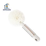 Bottle Cleaning Brush - Multi-Functional Stainless Steel Handle Round EVA Sponge