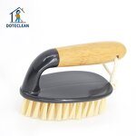 Cleaning Brush - Multifunction PP Eco-Friendly Bamboo Handle Laundry Scrub Brush