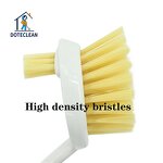 Cleaning Brush - Multifunction Comfortable Handle Kitchen Pot Brush PP+TPR Material
