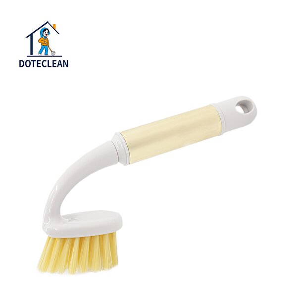 Kitchen Cleaning Brush - Multifunction PP+PET Material Golden-002